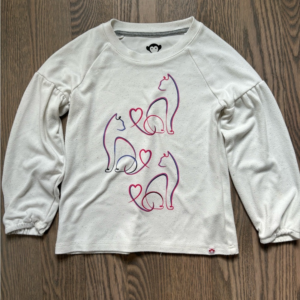 Appaman Julie Tee - White Sparkle